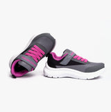 Skechers 303534L/BKGY SKECH FAST - TRENDING COLOR Girls Sport Black/Gray