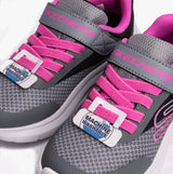 Skechers 303534L/BKGY SKECH FAST - TRENDING COLOR Girls Sport Black/Gray