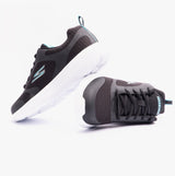 Skechers 303560L/BKBL GO RUN 400 V2 Girls Trainers Black/Blue