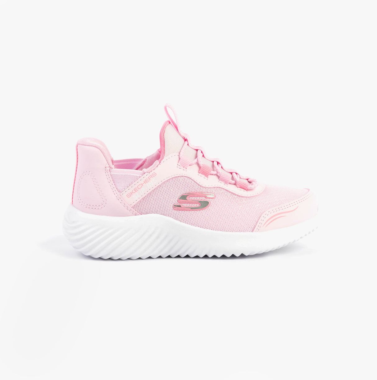 Skechers 303585L/LTPK BOUNDER - SIMPLE CUTE Girls Trainers Light Pink