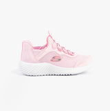 Skechers 303585L/LTPK BOUNDER - SIMPLE CUTE Girls Trainers Light Pink