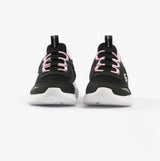 Skechers 303585L/BLK BOUNDER - SIMPLE CUTE Girls Trainers Black