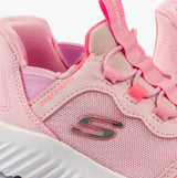 Skechers 303585N/LTPK BOUNDER - SIMPLE CUTE Girls Trainers Light Pink