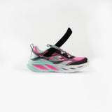 Skechers 303712L/BKMT COSMIC GLOW Girls Trainers Black Multi