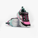 Skechers 303712L/BKMT COSMIC GLOW Girls Trainers Black Multi