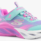 Skechers 303712L/TQMT COSMIC GLOW Girls Trainers Turquoise Multi