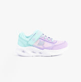 Skechers 303714L/TQLV SOLA GLOW - OMBRE DELUXE Girls Trainers Multicoloured