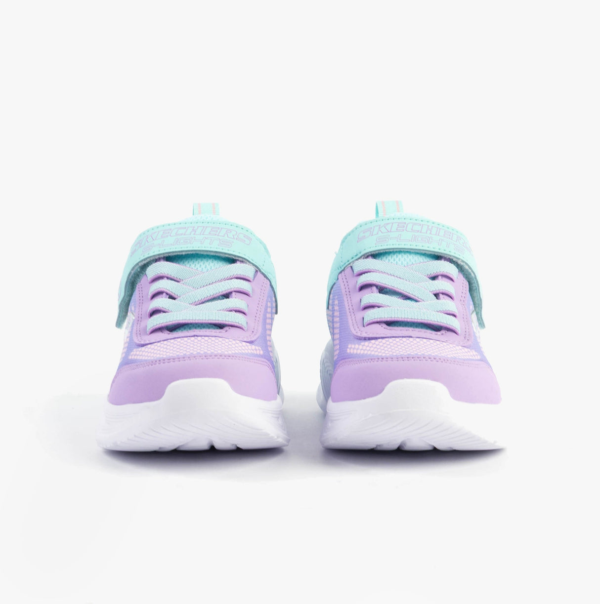 Skechers 303714L/TQLV SOLA GLOW - OMBRE DELUXE Girls Trainers Multicoloured