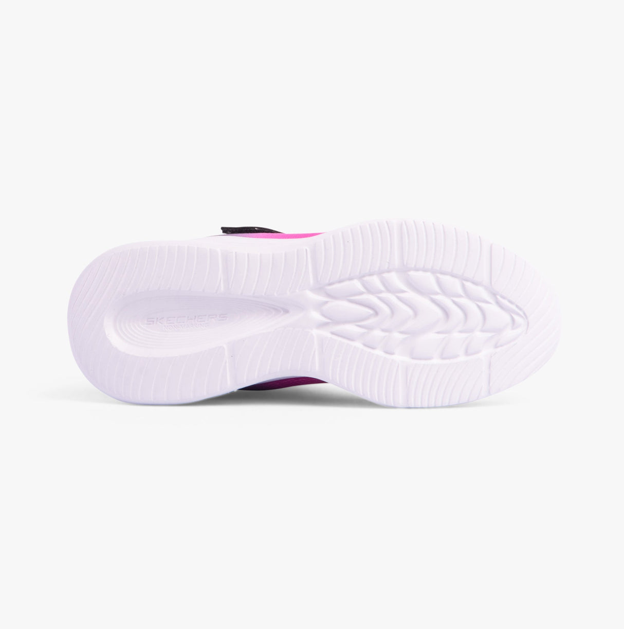 Skechers 303714L/BKHP SOLA GLOW - OMBRE DE Girls Trainers Black/Hotpink