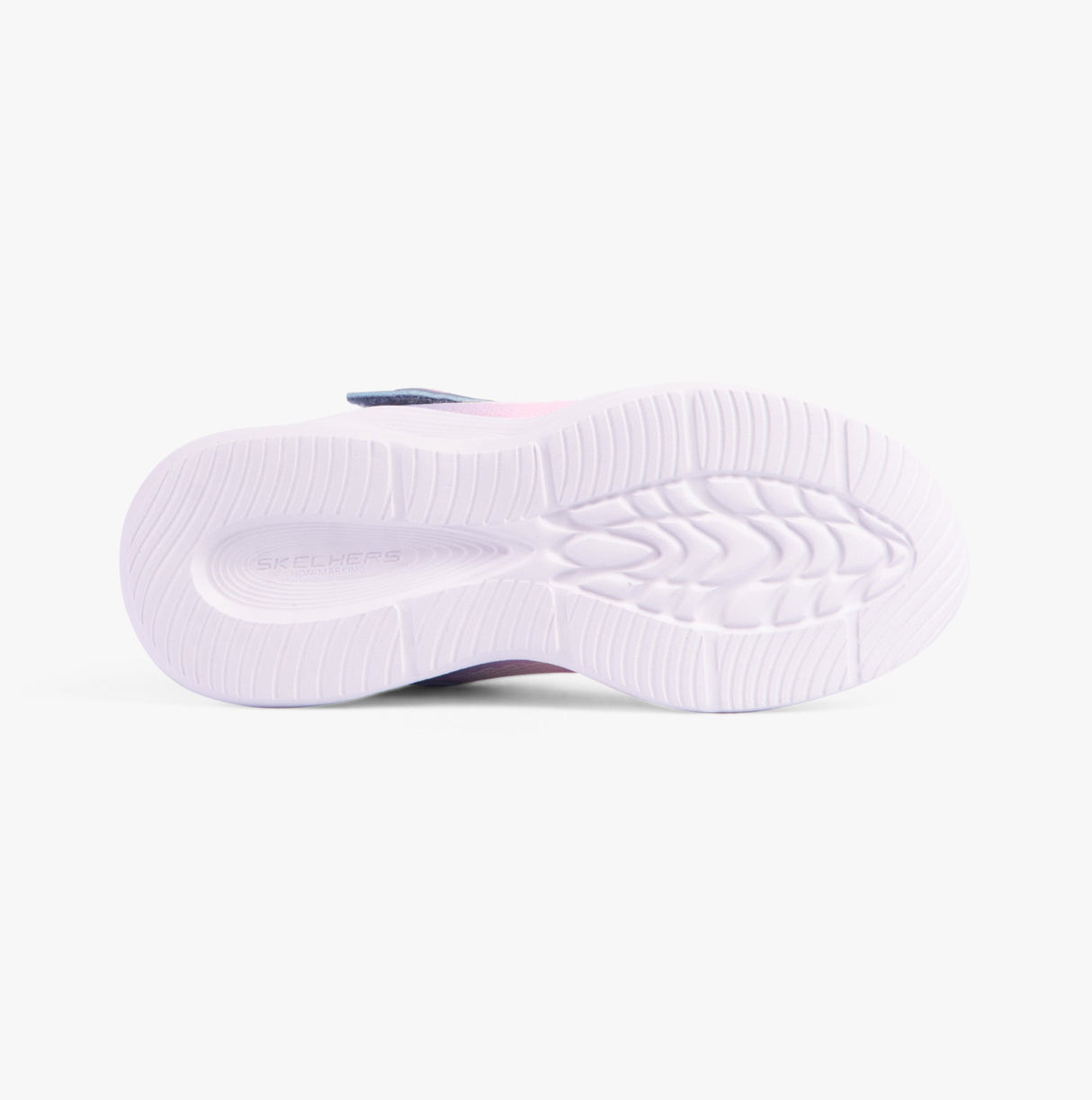 Skechers 303714L/GYLP SOLA GLOW - OMBRE DE Girls Trainers Gray/Light Pink