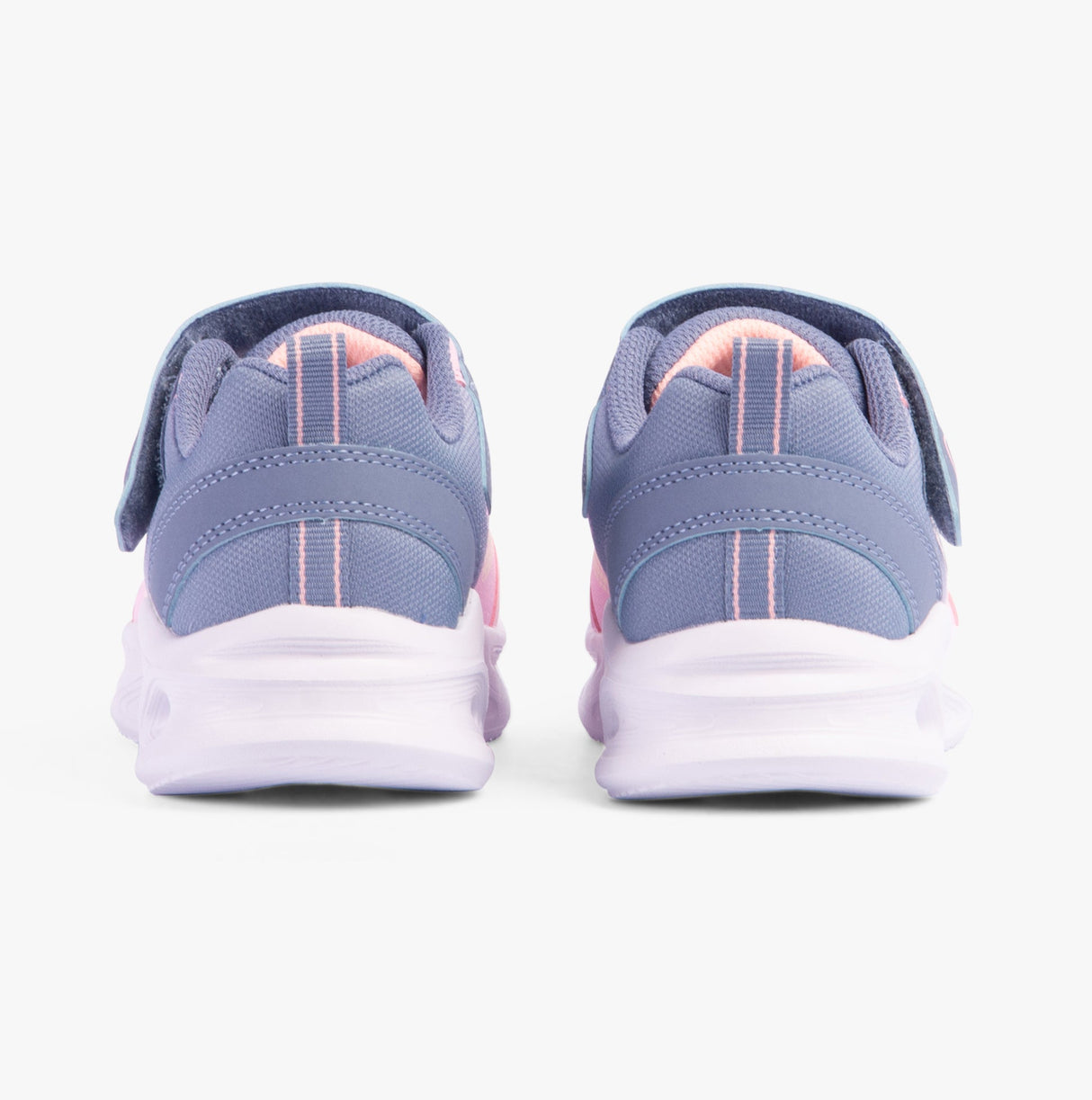 Skechers 303714L/GYLP SOLA GLOW - OMBRE DE Girls Trainers Gray/Light Pink