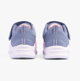 Skechers 303714L/GYLP SOLA GLOW - OMBRE DE Girls Trainers Gray/Light Pink