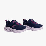 Skechers 303715N/NVY SOLA GLOW Girls Trainers Navy