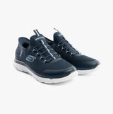 Skechers 303919L/NVY SUMMITS Girls Trainers Navy