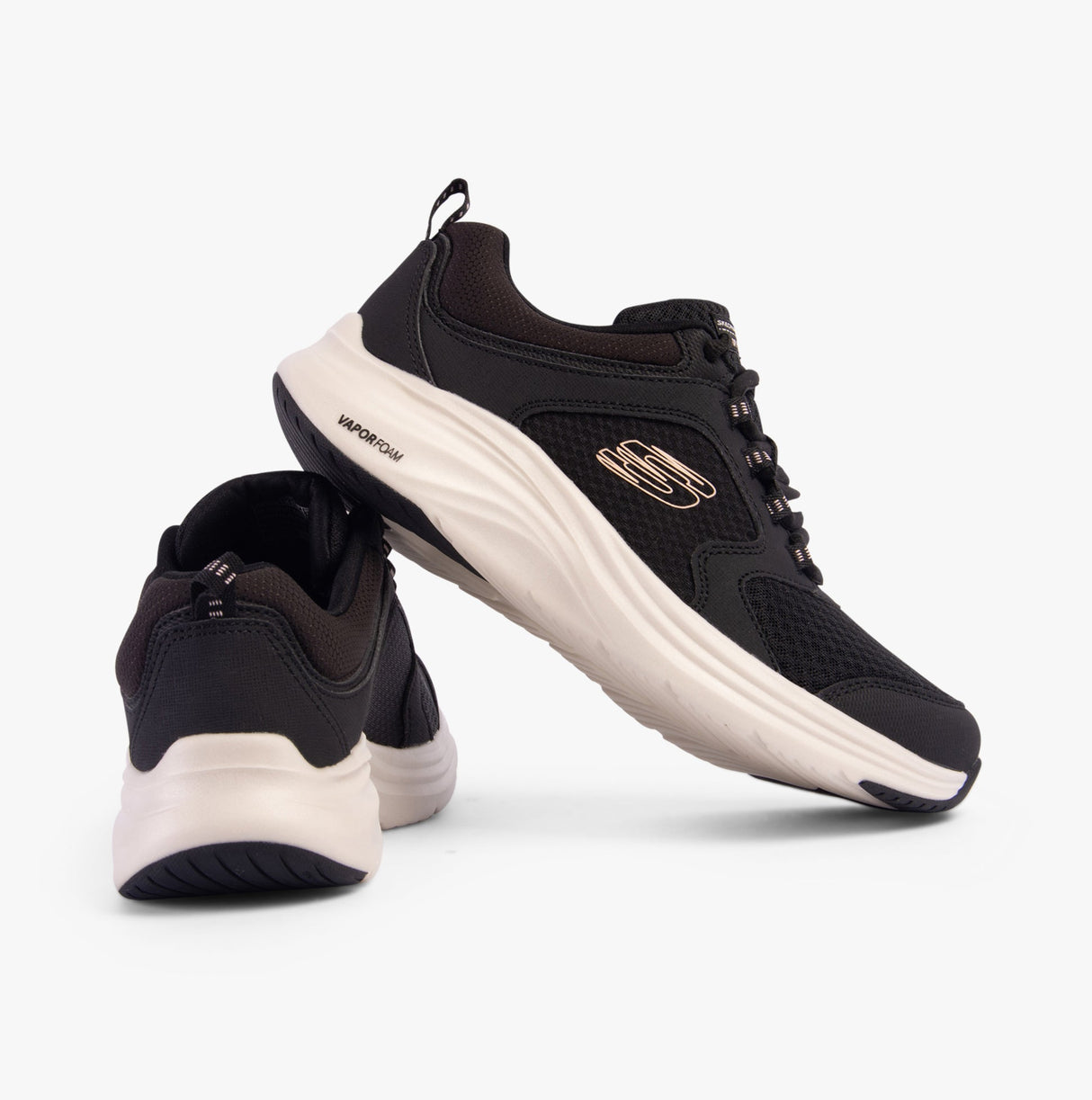 Skechers 303937L/BLK VAPOR FOAM - LASTING MOMENT Girls Trainers Black