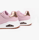 Skechers 310545L/PNK UNO GEN1 - SHIMMER AWAY Girls Casual Shoes Pink
