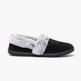 Skechers 32777/BLK COZY CAMPFIRE-TEAM TOASTY Womens Full Slippers Black