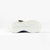 Skechers 400139N/BKSL S LIGHTS FLEX-GLOW ULTRA Boys Trainers Black/Silver