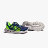 Skechers 401506N/NVLM MAGNA-LIGHTS-GRAX Boys Sport Navy/Lime