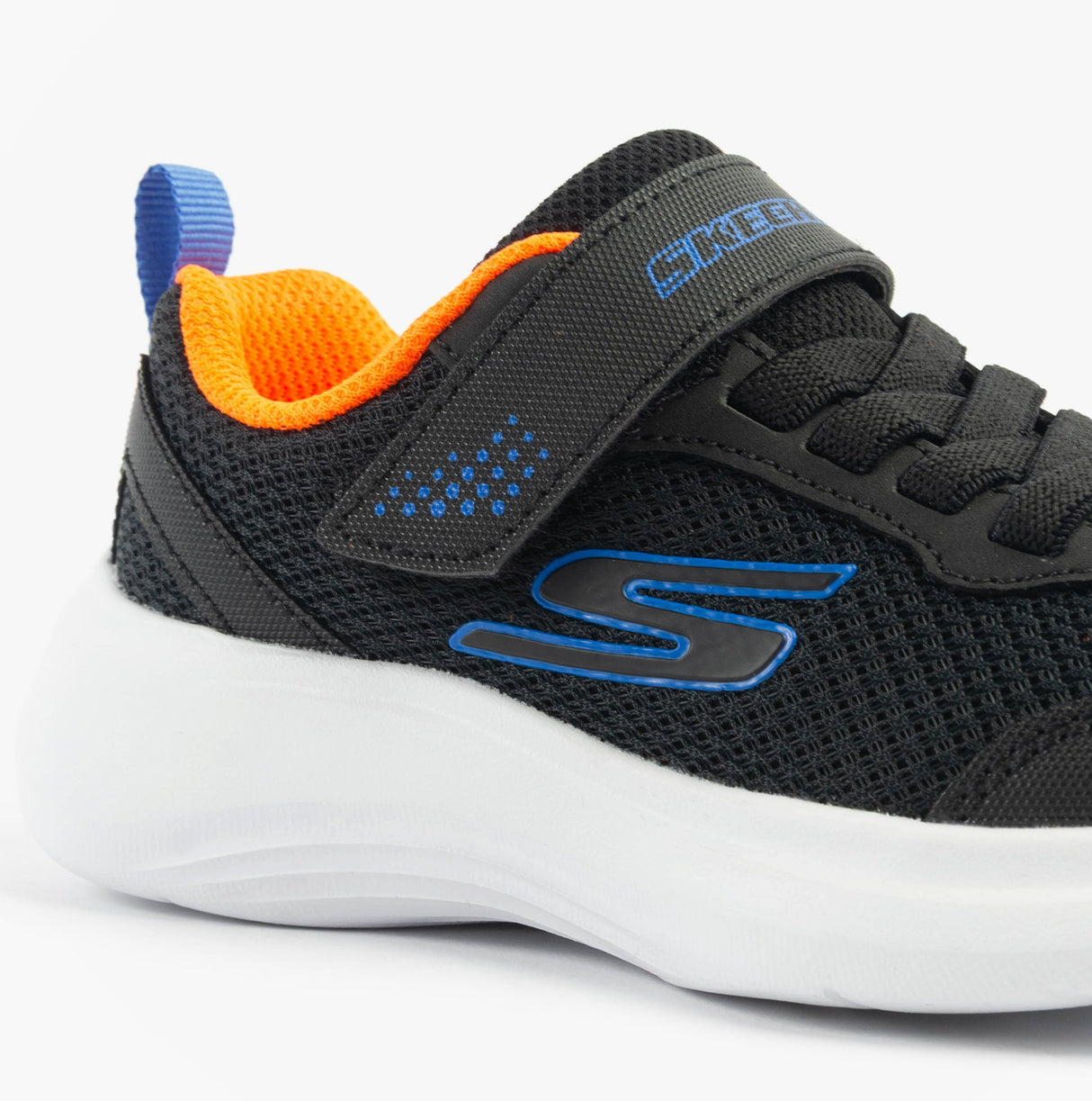 Skechers 403615L/BLK SELECTORS - RESET ACHIEVED Boys Trainers Black