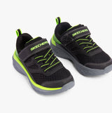 Skechers 403718L/BKLM BOUNDLESS Boys Trainers Black/Lime