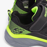Skechers 403718L/BKLM BOUNDLESS Boys Trainers Black/Lime