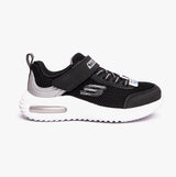 Skechers 403748L/BKSL BOUNDER-TECH Boys Trainers Black/Silver