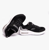 Skechers 403748L/BKSL BOUNDER-TECH Boys Trainers Black/Silver