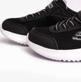 Skechers 403748L/BKSL BOUNDER-TECH Boys Trainers Black/Silver