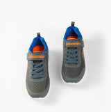 Skechers 403818L/CCBL MICROSPEC MAX - VAPTIX Boys Trainers Charcoal/Blue