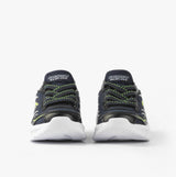 Skechers 403848L/NVBK METEOR-LIGHTS-BRISK-BEAMS Boys Trainers Navy/Black