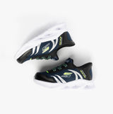 Skechers 403848N/NVBK METEOR-LIGHTS-BRISK-BEAMS Boys Trainers Navy/Black