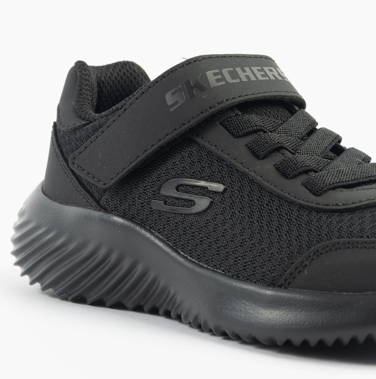 Skechers 403908L/BBK BOUNDER - TREKZIC Boys Trainers Black