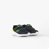 Skechers 403908N/NVLM BOUNDER - TREZIC Boys Trainers Navy/Lime