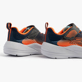 Skechers 403926L/NVOR MICROSPEC ADVANCE Boys Trainers Navy/Orange