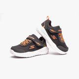 Skechers 407308N/CCOR NITRO SPRINT-ROWZER Boys Sneaker Charcoal/Orange