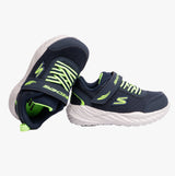 Skechers 407308N/NVLM NITRO SPRINT-ROWZER Boys Sneaker Navy/Lime
