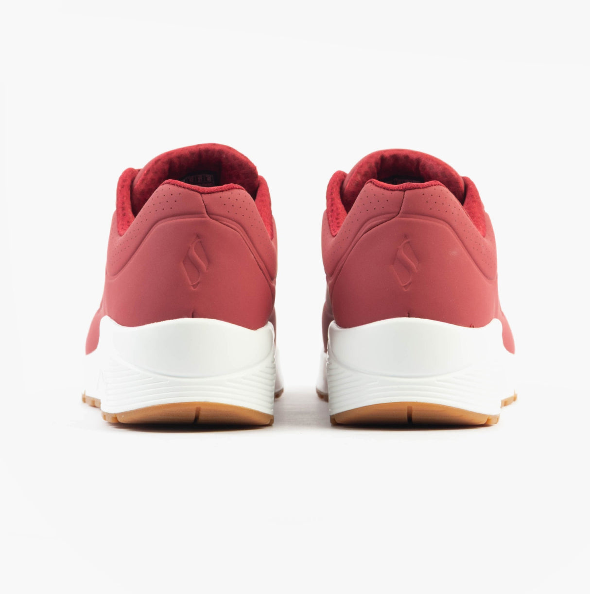 Skechers 52458/DKRD UNO - STAND ON AIR Mens Trainers Dark Red