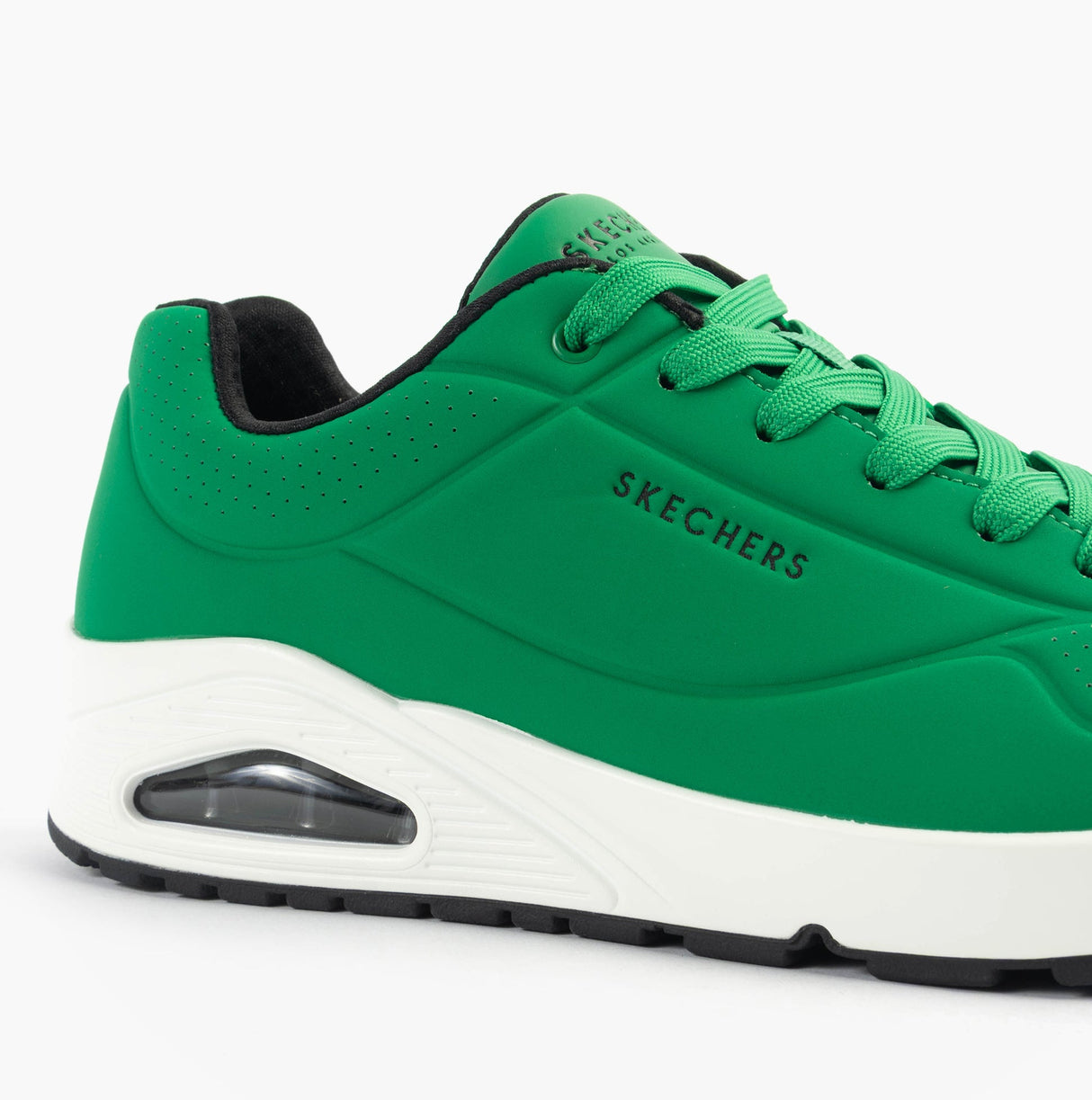 Skechers 52458/GRW UNO - STAND ON AIR Mens Trainers Green White