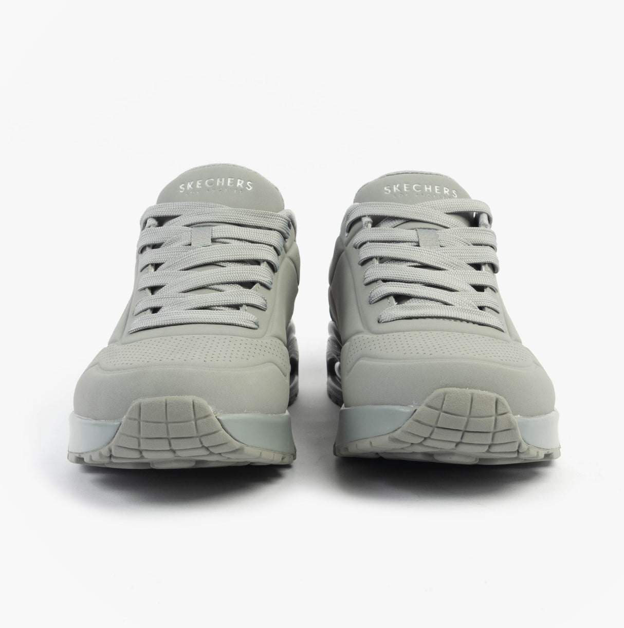 Skechers 52458/LTGY UNO - STAND ON AIR Mens Trainers Light Grey