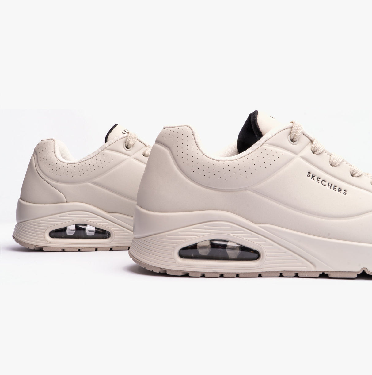 Skechers 52458/OFWT UNO - STAND ON AIR Mens Trainers Off White