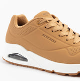 Skechers 52458/TAN UNO - STAND ON AIR Mens Trainers Tan