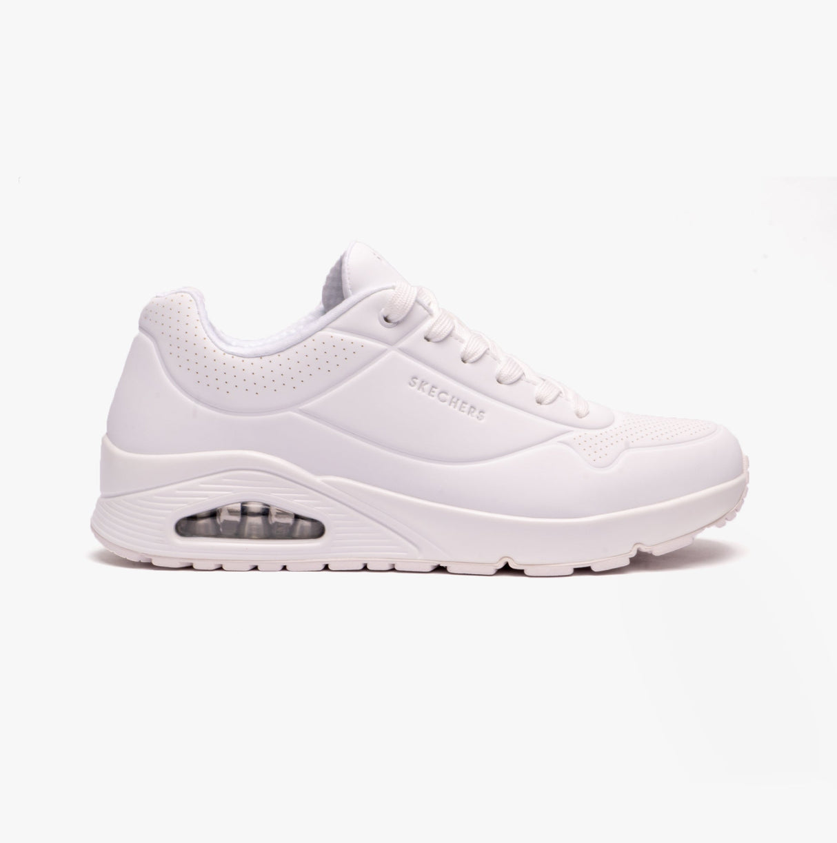 Skechers 52458/W UNO-STAND ON AIR Mens Trainers White