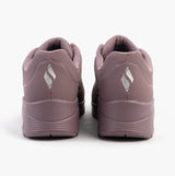 Skechers 73690/DKMV UNO - STAND ON AIR Womens Trainers Dark Mauve