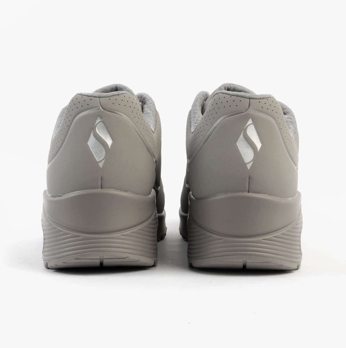 Skechers 73690/GRY UNO - STAND ON AIR Womens Trainers Grey/Light Blue