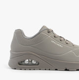 Skechers 73690/GRY UNO - STAND ON AIR Womens Trainers Grey/Light Blue