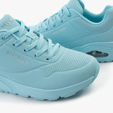 Skechers 73690/LTBL UNO - STAND ON AIR Womens Trainers Light Blue