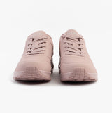 Skechers 73690/LTMV UNO - STAND ON AIR Womens Trainers Light Mauve