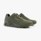 Skechers 73690/OLV UNO - STAND ON AIR Womens Trainers Olive