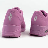 Skechers 73690/PNK UNO - STAND ON AIR Womens Trainers Pink